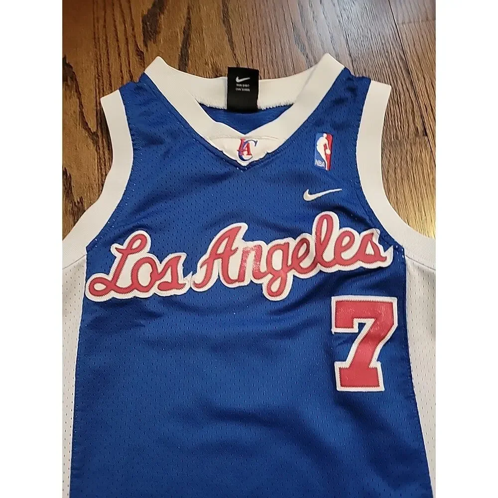 Nike Lamar Odom Los Angeles Clippers Youth Size Small Jersey NBA Basketball Boys - Picture 3 of 10
